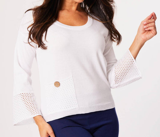 Angel Apparel - Scoop Top With Pocket