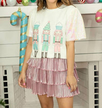 Gabriel + Simone - Pastel Nutcrackers On Princess Top