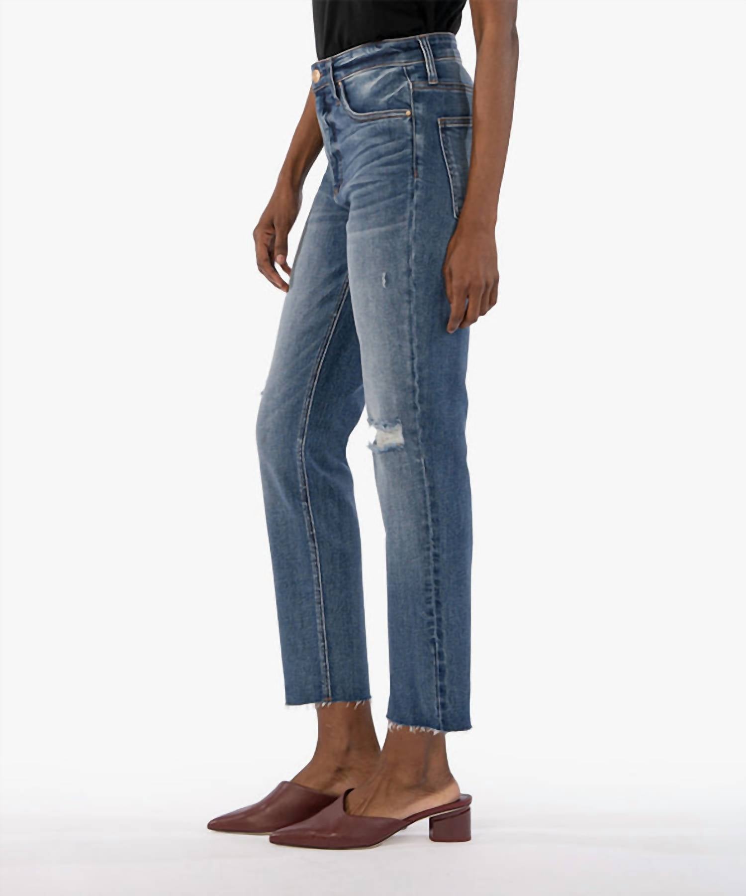 Kut From The Kloth - Racheal High Rise Mom Jeans