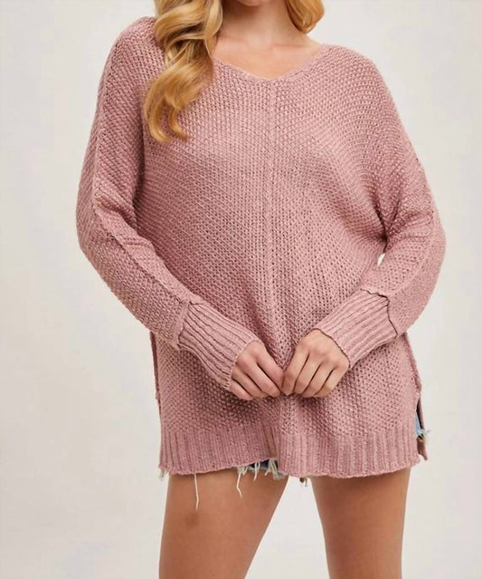 Bluivy - Reverse Seam Sweater
