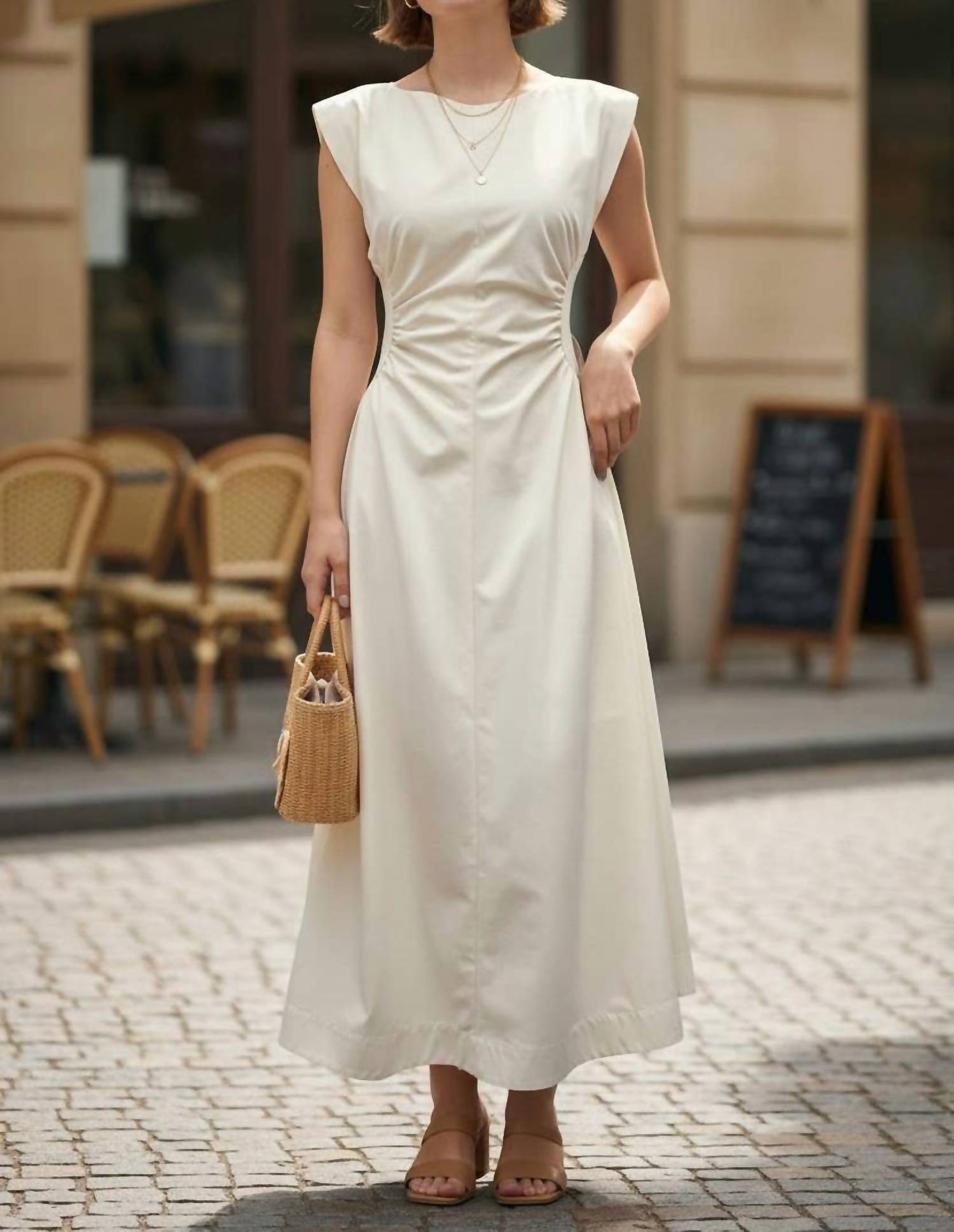 Heyson - Riviera Ruched Midi Dress