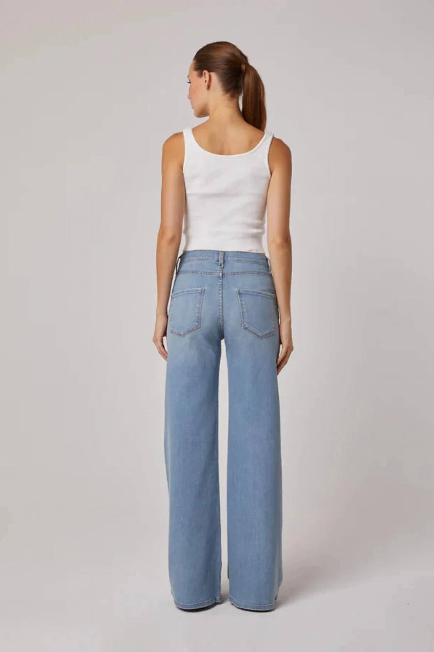 Edyson - Valentino High Rise Wide Leg Jean