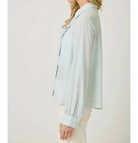 Mystree - Effortless Tie-neck Blouse