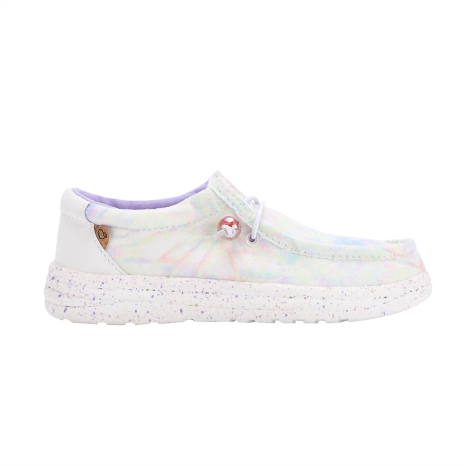 Kid's Paulie Elastic Tie Loafer