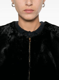 forte forte Eco Fur Vest in black - women's jacket - view 5
