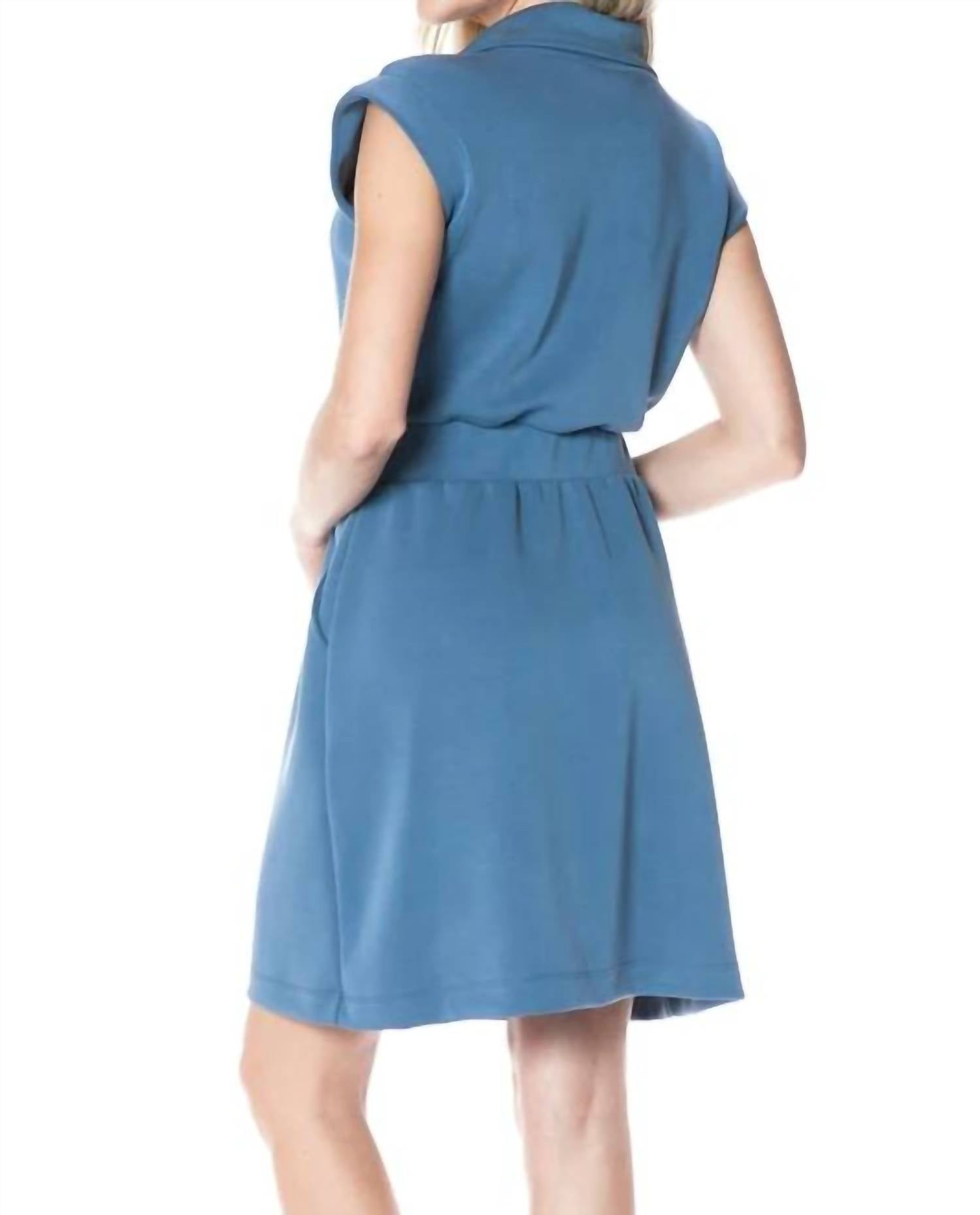 Ariella - Zip Up Scuba Dress