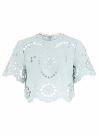 Zimmermann - Awaken Embroidered Bodice Top
