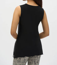 Joseph Ribkoff - Metallic Sleeveless Tunic Top