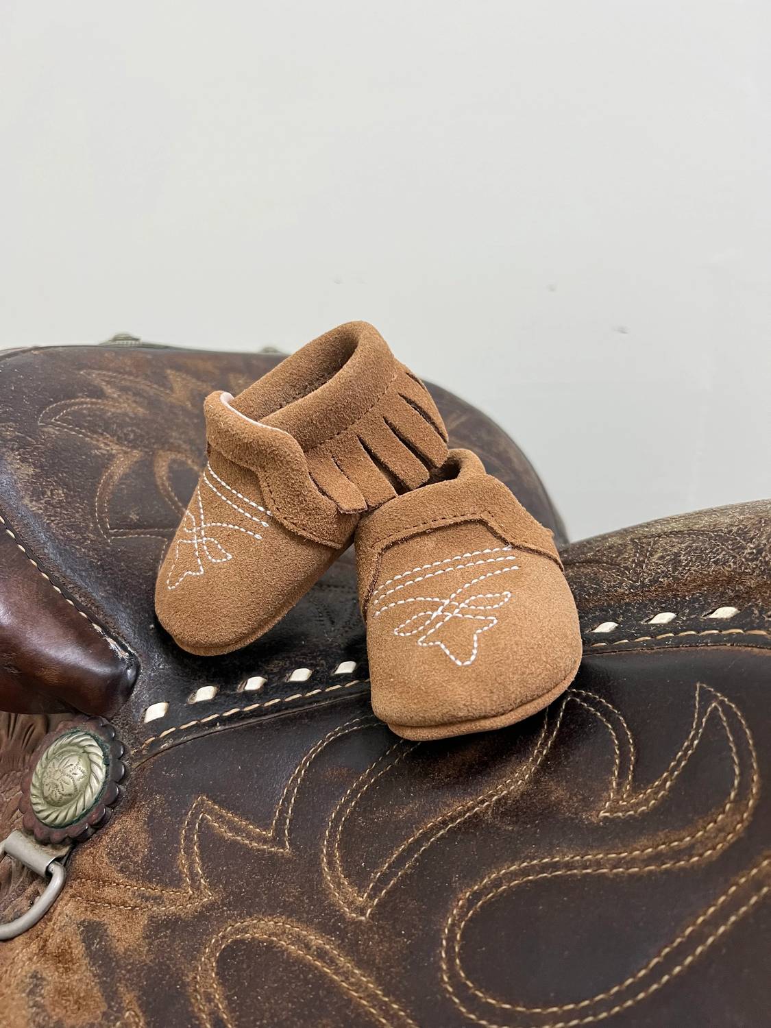 Bar 11 Couture - Baby Stitch Moc Boot