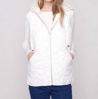 Charlie B - Star Quilted Short Vest