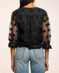 Ramy Brook - Esmeralda Embroidered Blouse
