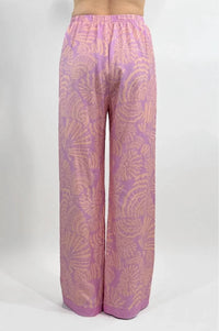 A.Ren - Coquille Print Wide Leg Pants