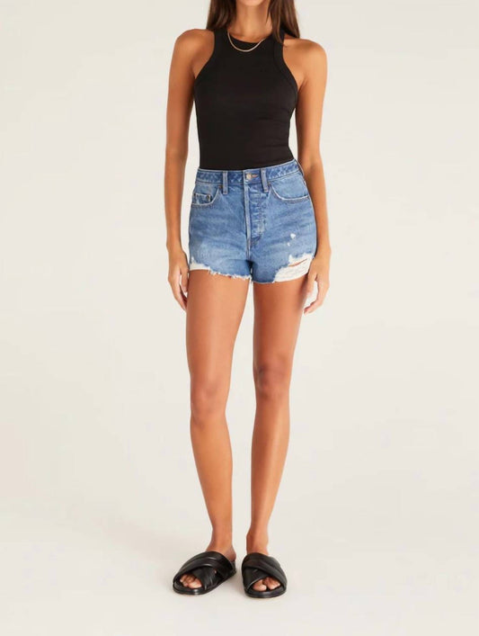 Z Supply - Classic High Rise Denim Shorts