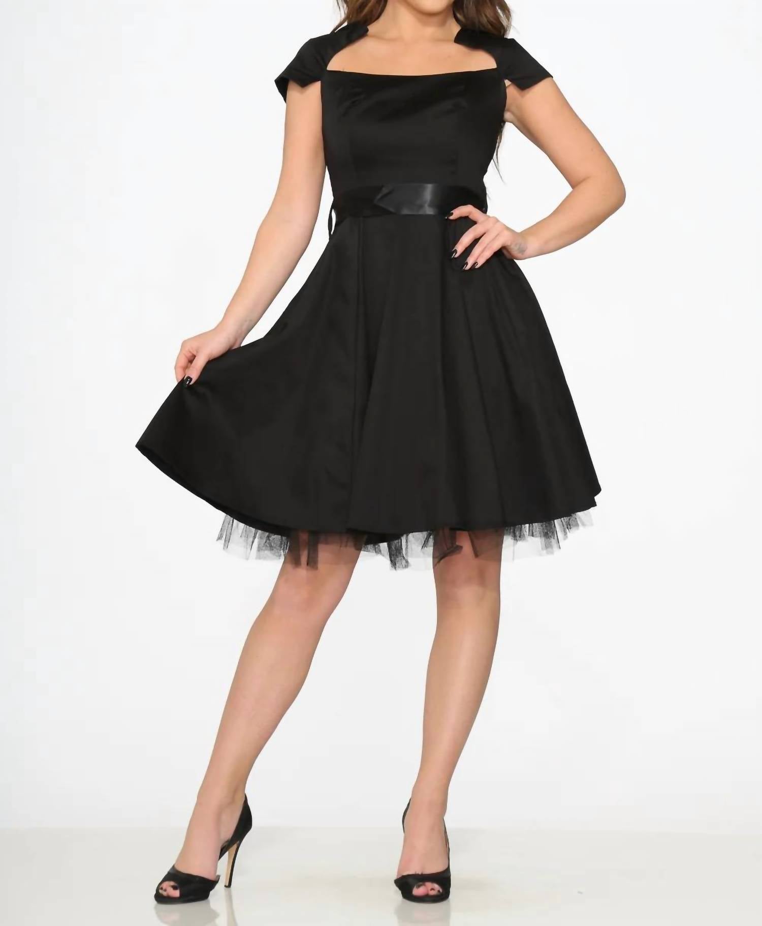 Orchid Bloom - Midi Swing Dress