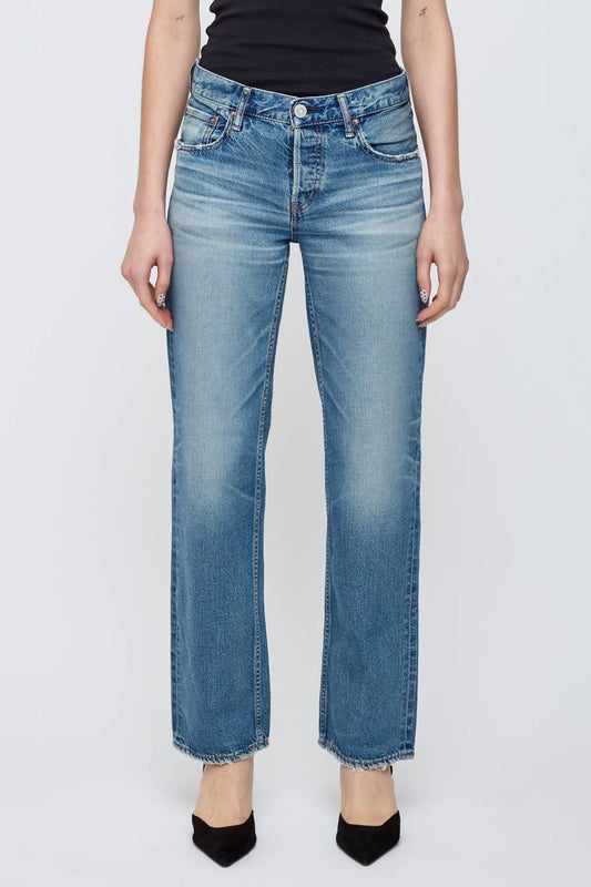 Moussy - Millsboro Low Rise Straight Jeans