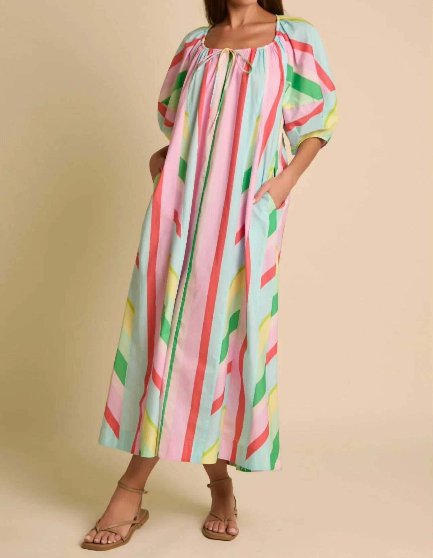 Fantastic Fawn - Zelena Dress