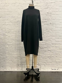 Sanctamuerte - Women's Turtleneck Midi Dress