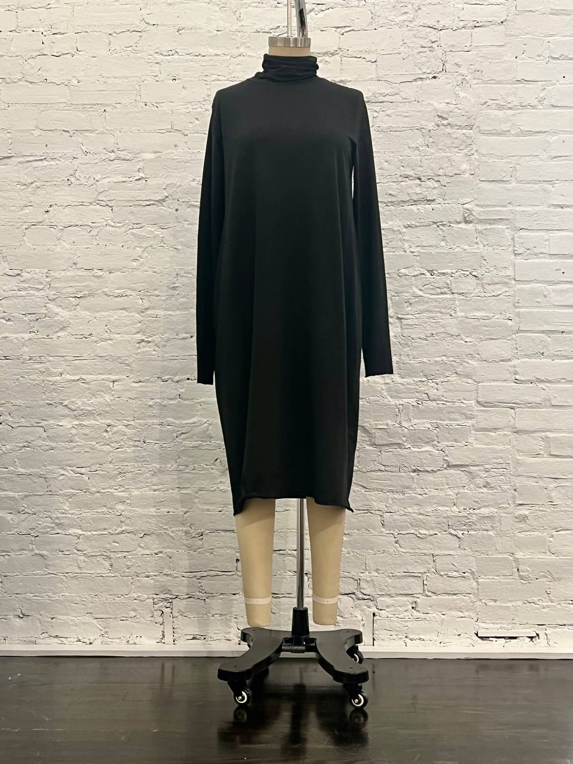 Sanctamuerte - Women's Turtleneck Midi Dress