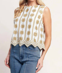 Flying Tomato - Golden Star Blouse
