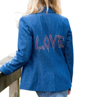 Hipchik - Crystals Love Drip Blazer
