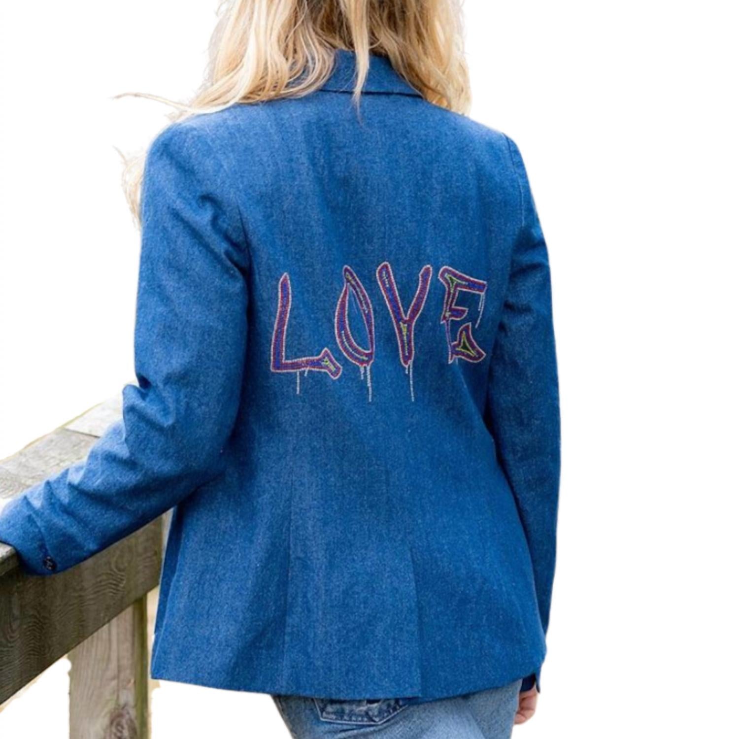 Hipchik - Crystals Love Drip Blazer