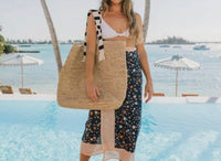 Sunshine Tienda - Women's Brenda Raffia Tote