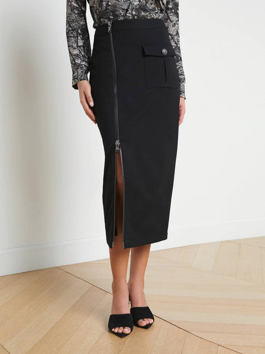 L'Agence - Maveric Cargo Pencil Skirt