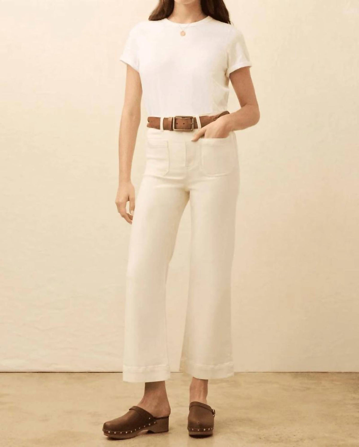 Faherty - Stretch Terry Patch Pocket Ankle Pants