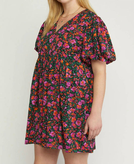 Entro - Floral Lined Dress