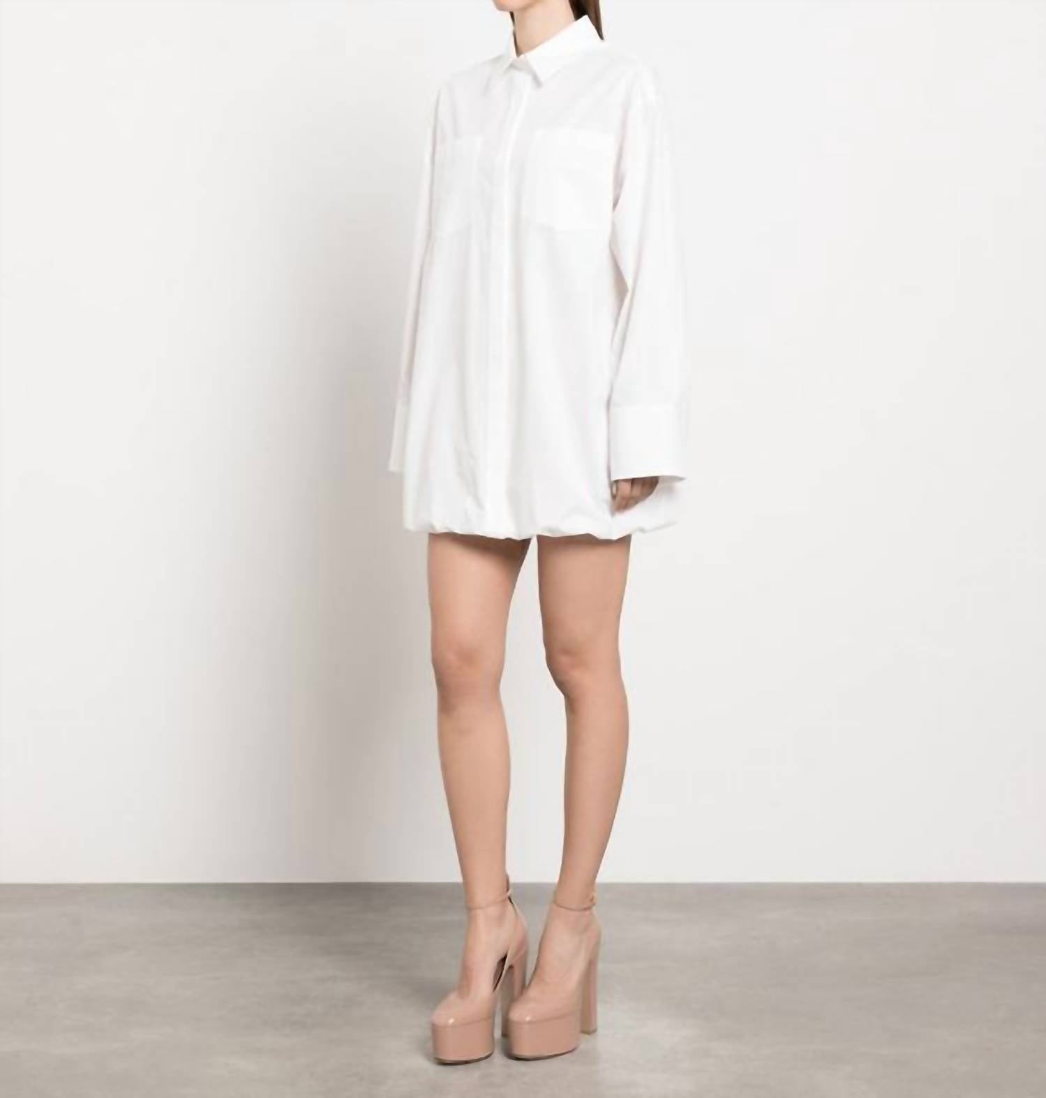 Valentino - Button Shirt Dress