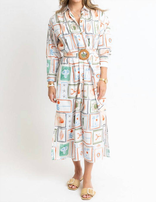 Karlie - Capri Coast Shirt Dress