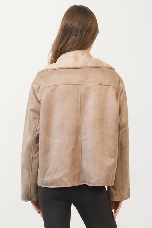 Hyfve - Fur Suede Jacket