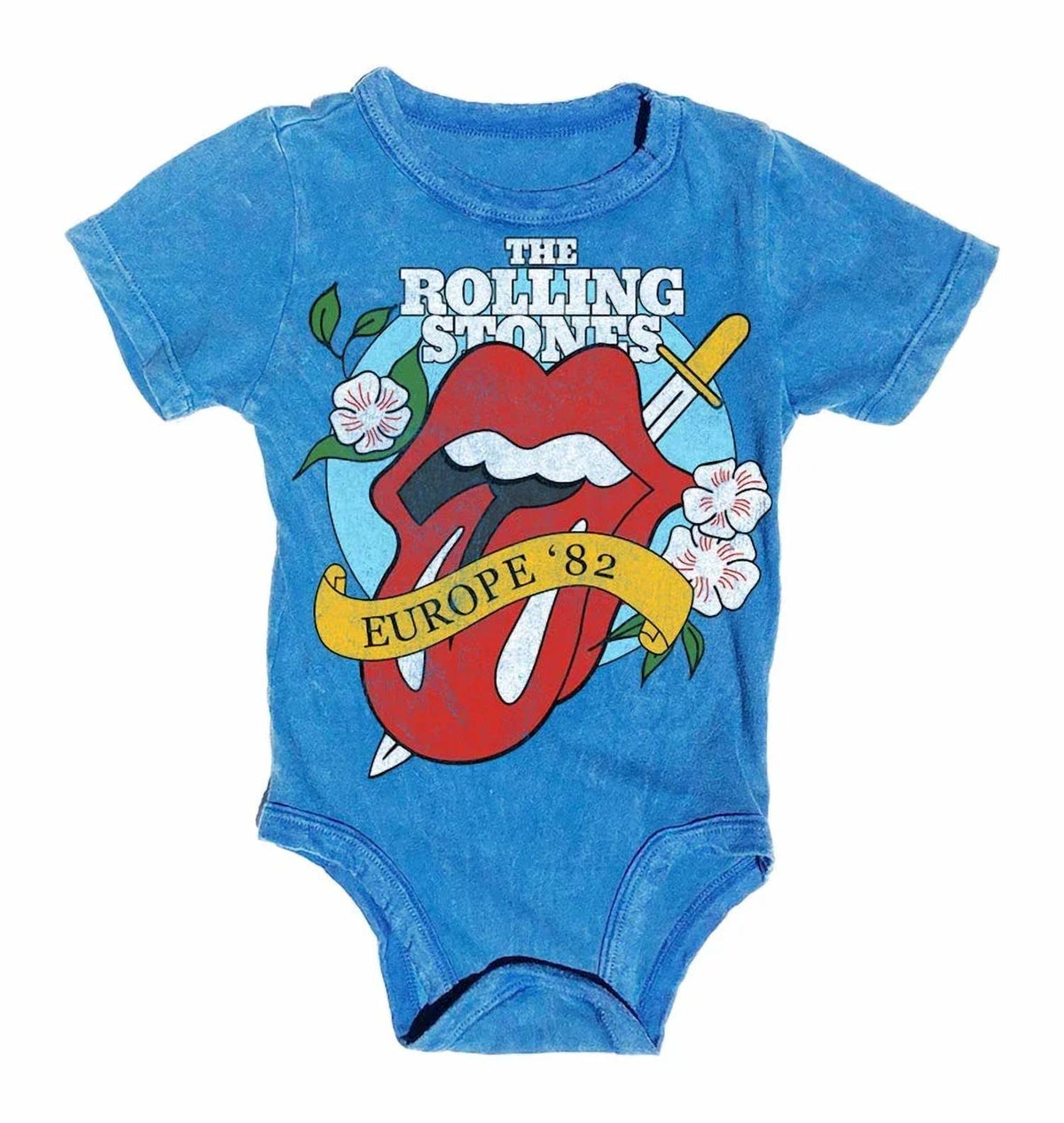 Rowdy Sprout - Kid's Rolling Stones Onesie