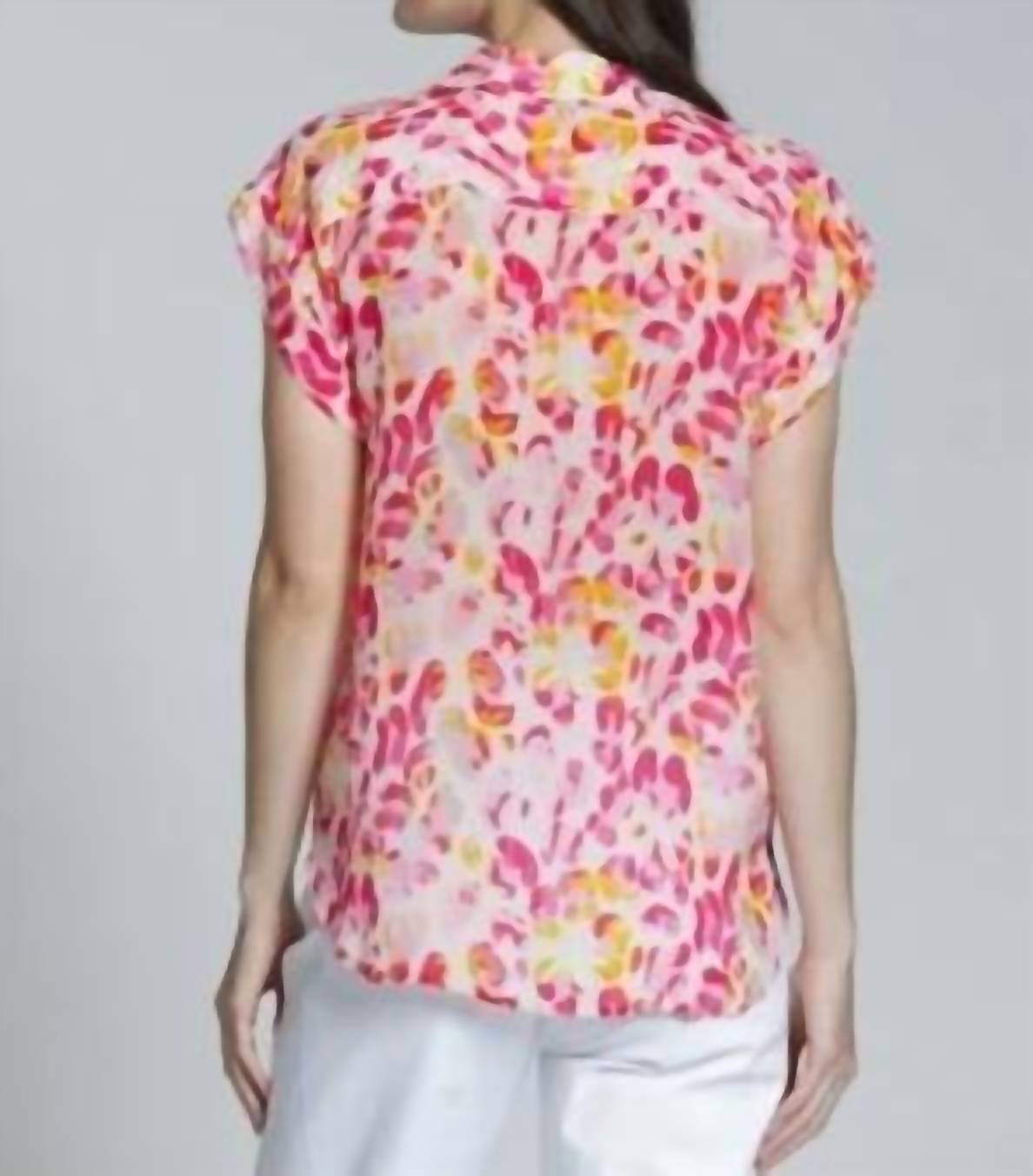Apny - Women's Pullover Wrap Blouse