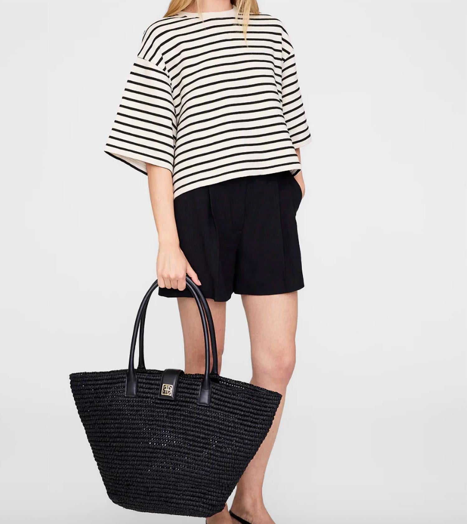 Anine Bing - Women's Lou Monogram Tote