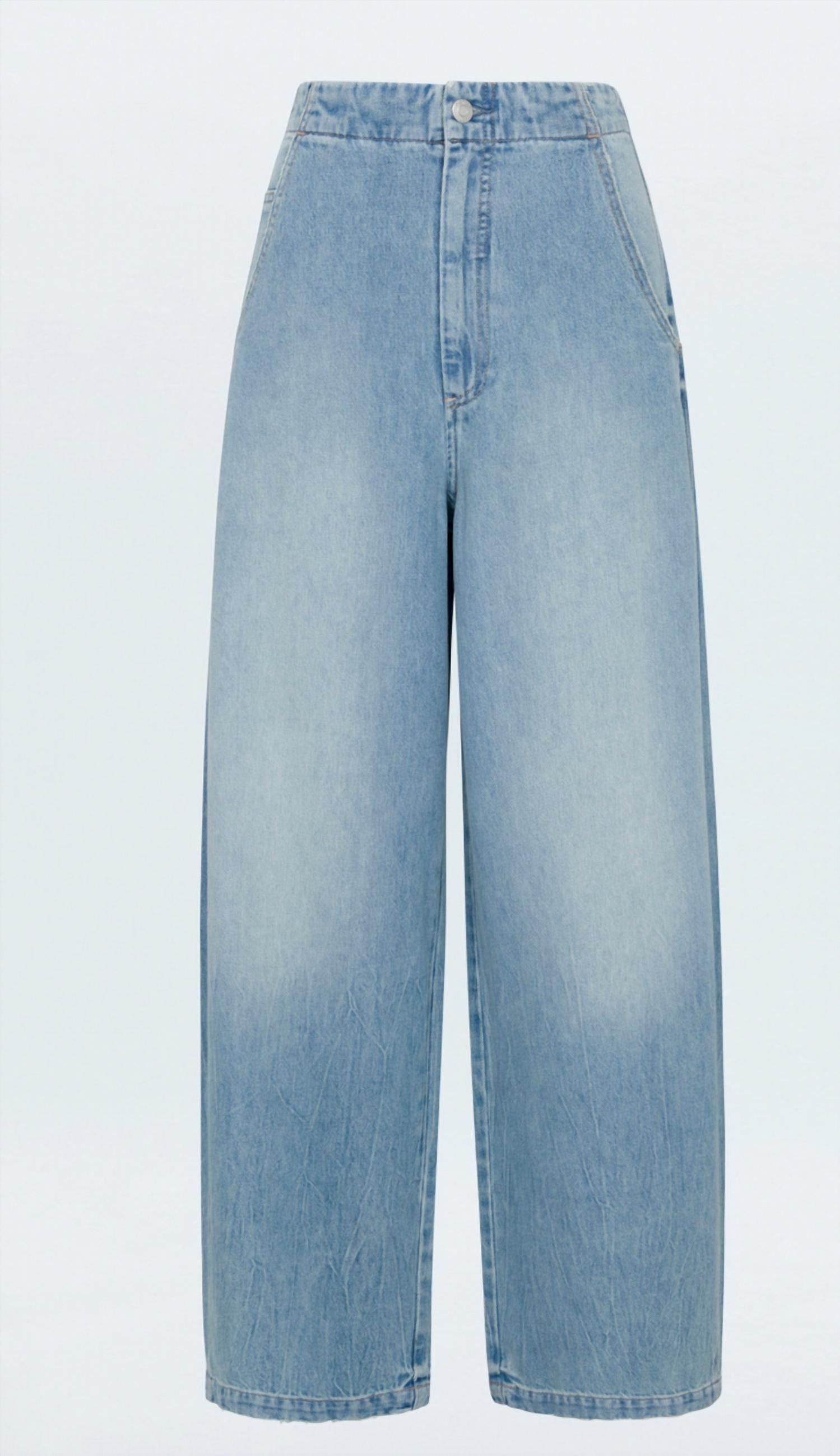 Pistola - Lottie High Rise Relaxed Bowed Leg Jean