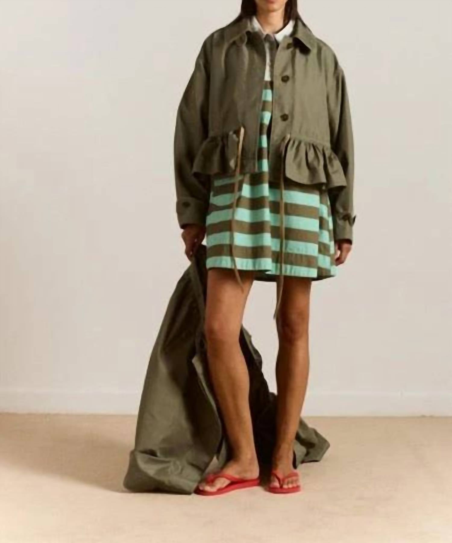 Damson Madder - Myrtle Trench Coat