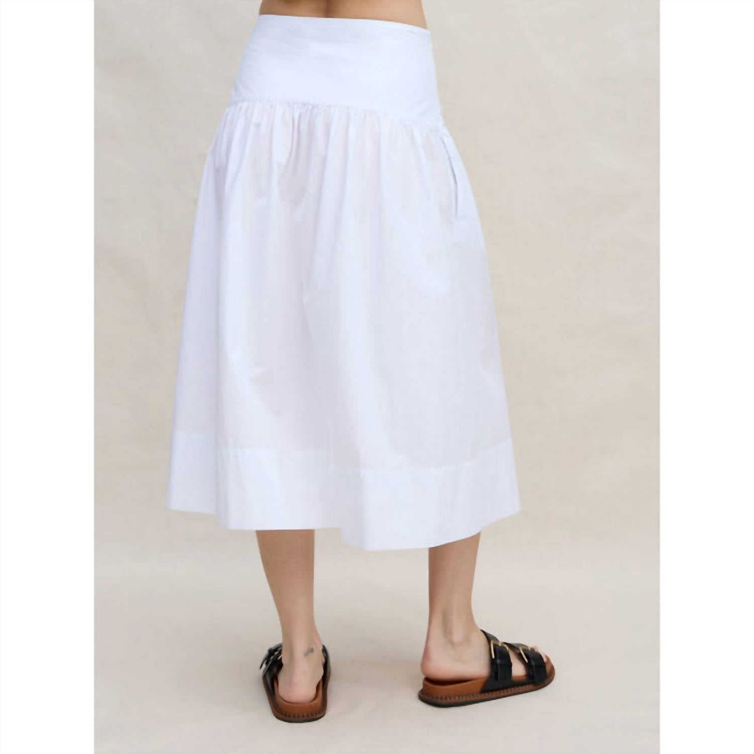 Margaret O'Leary - Venice Poplin Midi Skirt