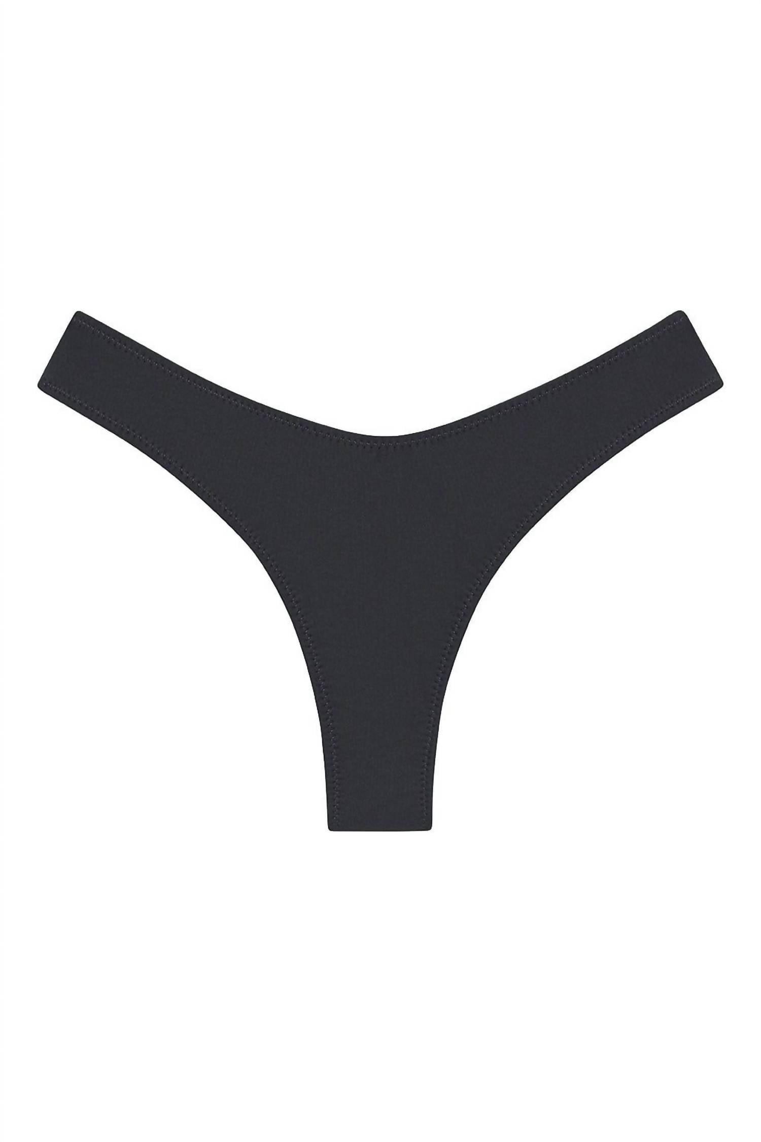 Montce - Women's Added Coverage Lulu Zig-zag Stitch Bikini Bottom