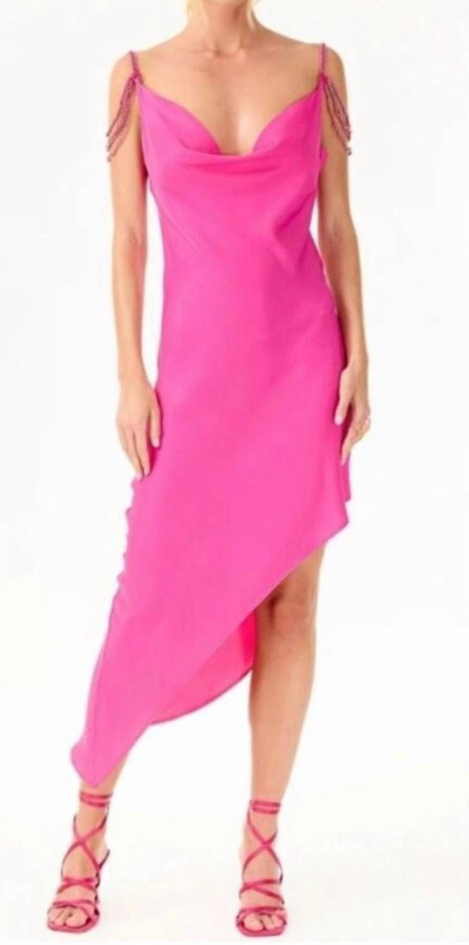 My Beachy Side - Ruby Beaded Midi Dress