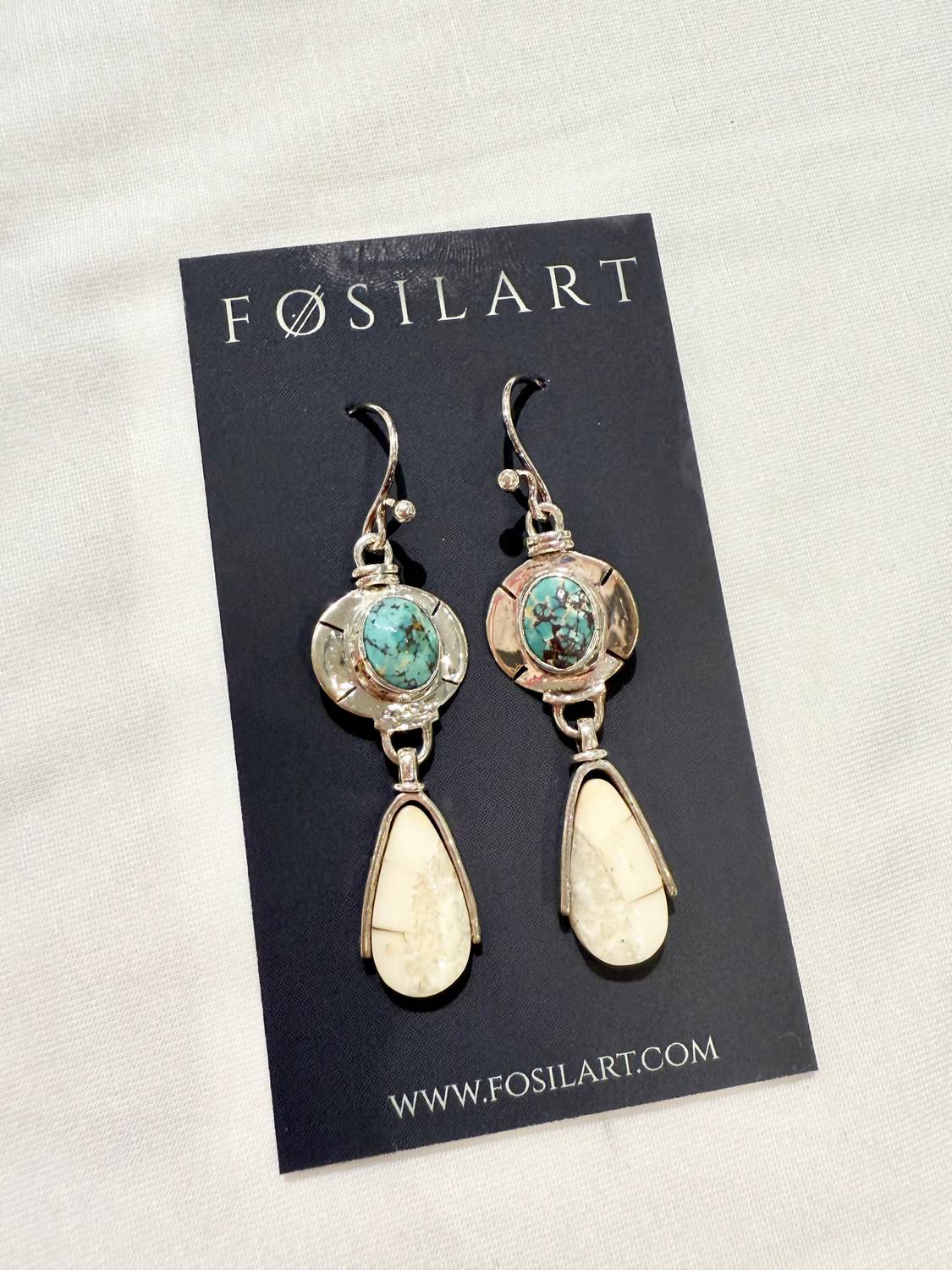 Fosilart - Native American Inspired Earrings