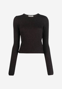 Agolde - Alma Shrunken Crew Neck Top
