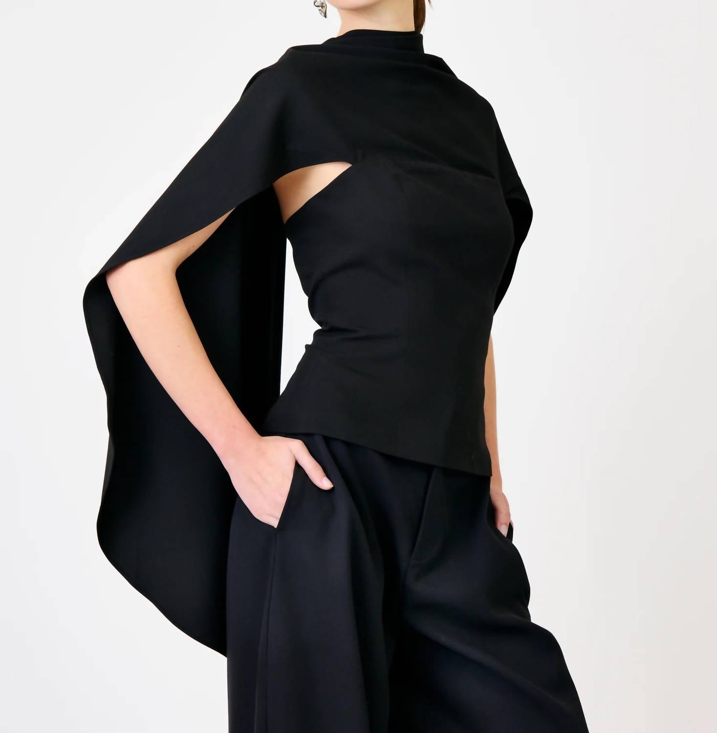 Line And Dot - Scout Drape Top