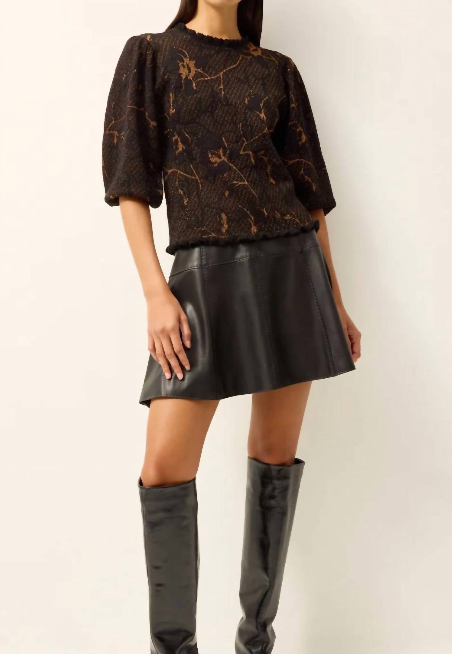 Marie Oliver - Yardley Crew Neck Top