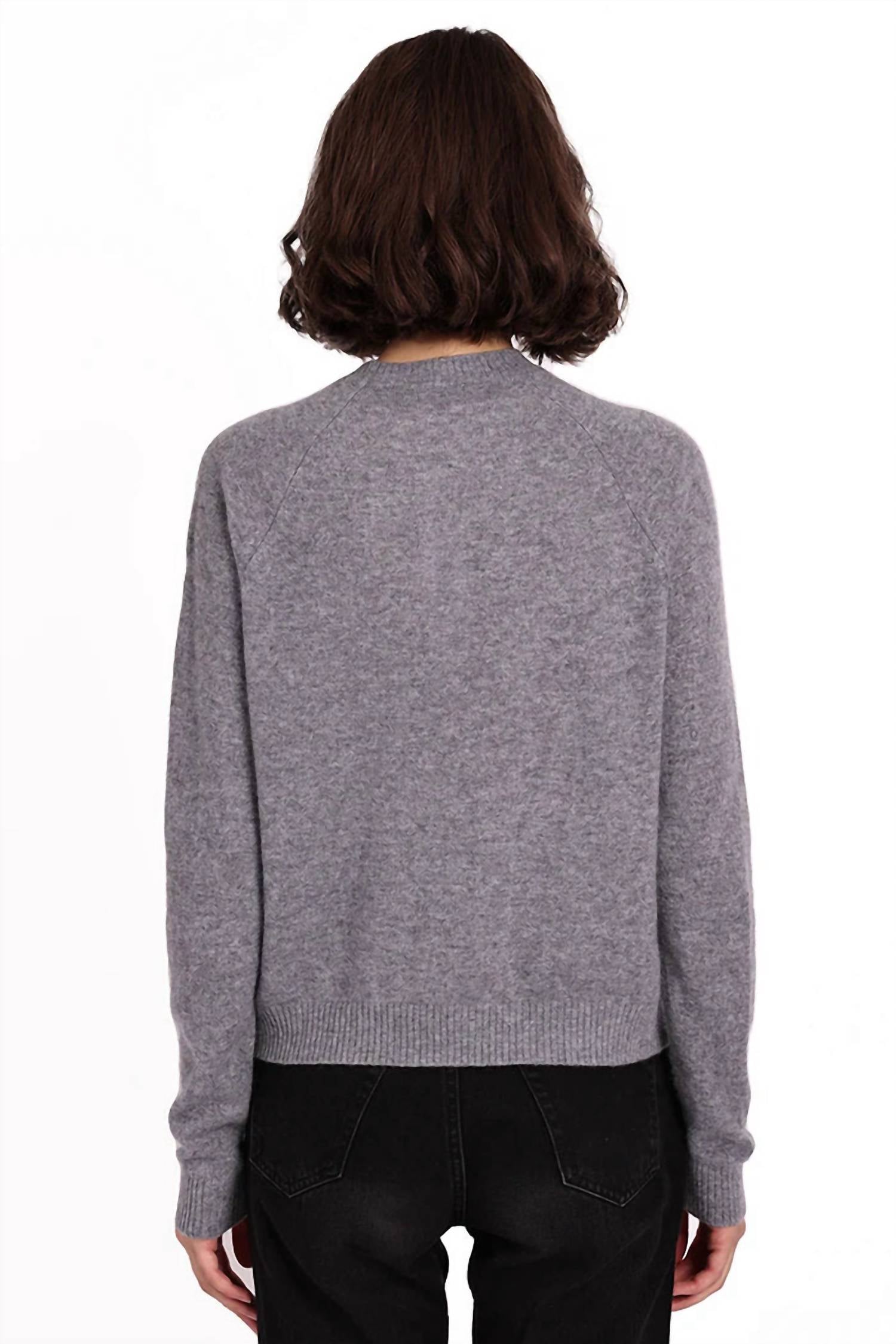 Minnie Rose - Shrunken Crew Sweater