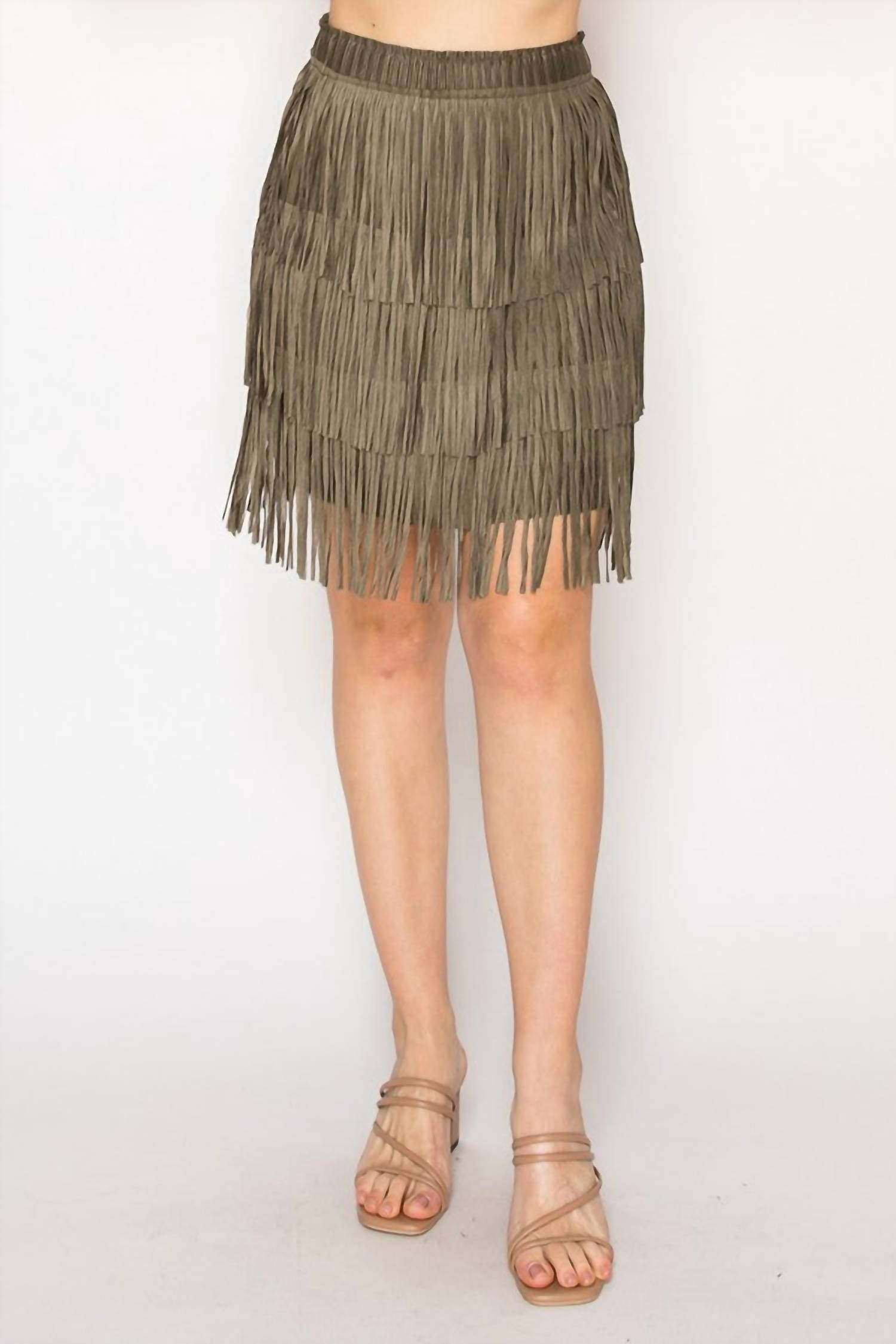 Origami - ELLIS FRINGE SKIRT