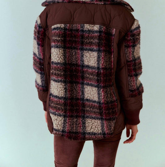 Free People - Sana Combo Quilted Bomber