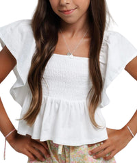 Summer Loving - Aurora Ruffle Top