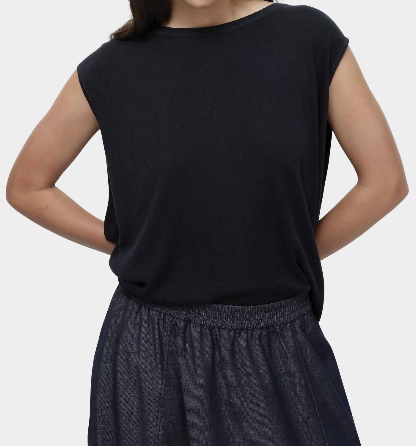 Mijeong Park - Drape Back Knit Top