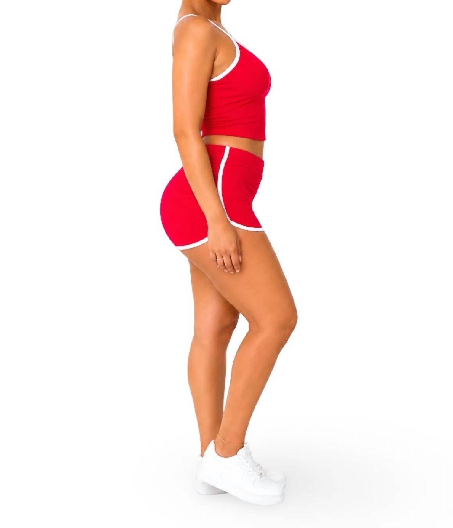 Jnk - Wanted Matching Dolphin Trim Short Set